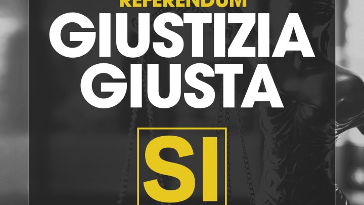 Referendum 12 giugno: 5 volte SI’ per una giustizia giusta
